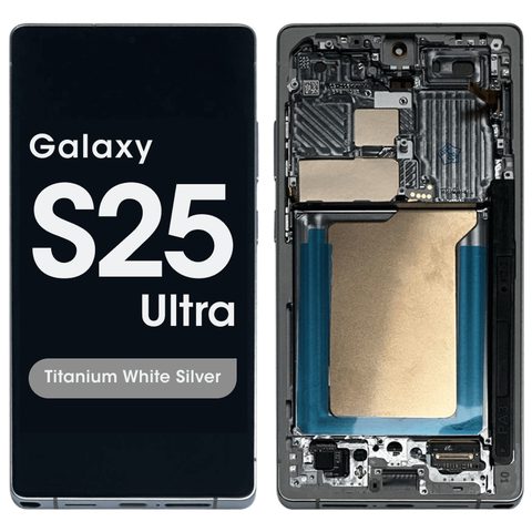 Pantalla OLED con táctil + marco Reacondicionado para Galaxy S25 Ultra (S938), Versión US / Internacional, Titanium Jet Black — imagen 3