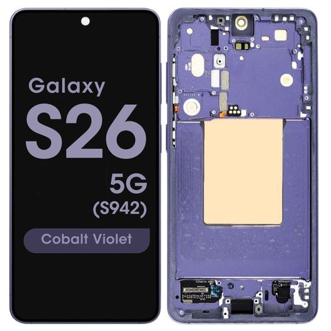 Pantalla OLED con táctil + marco Reacondicionado para Galaxy S26 5G (S942), Versión US / Internacional, Cobalt Violet — imagen 1