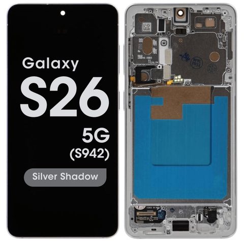Pantalla OLED con táctil + marco Reacondicionado para Galaxy S26 5G (S942), Versión US / Internacional, Silver Shadow — imagen 1