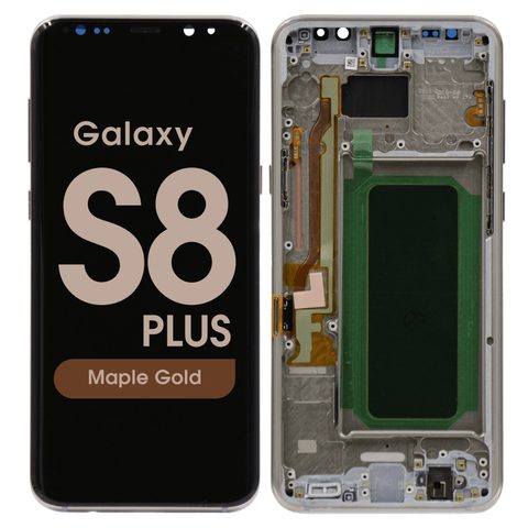 Pantalla OLED con táctil + marco Reacondicionado para Galaxy S8 Plus (G955), Maple Gold — imagen 1