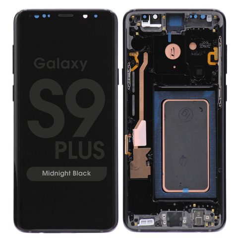 Pantalla OLED con táctil + marco Reacondicionado para Galaxy S9 Plus (G965), Midnight Black — imagen 1