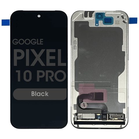 Pantalla OLED con táctil + marco Reacondicionado para Google Pixel 10 Pro, Black — imagen 1