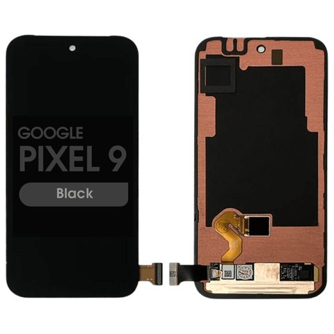 Pantalla OLED con táctil + marco Reacondicionado para Google Pixel 9, Black — imagen 1