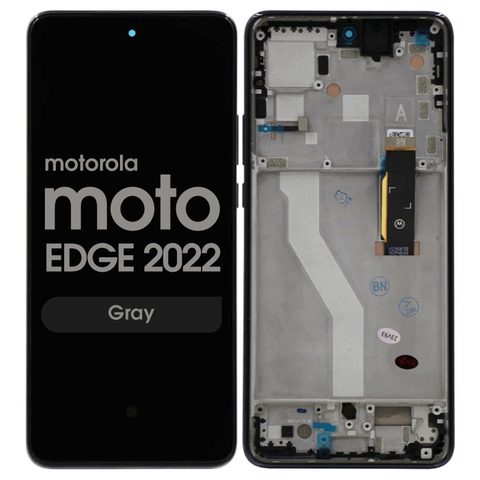Pantalla OLED con táctil + marco Reacondicionado para Moto Edge (XT2205-1), Gray — imagen 1