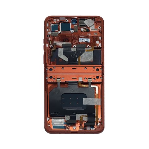 Pantalla OLED con táctil + marco Reacondicionado para Moto Razr / Razr 50 (XT2453), Spritz Orange — imagen 3
