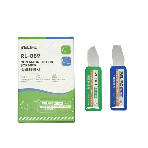 Set de raspadores de estaño no magnéticos RL-089 Relife — imagen 1