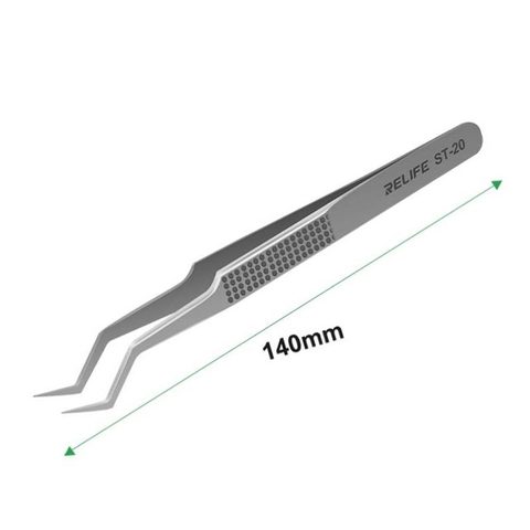 Pinzas de posicionamiento de estaño ST-20 no magnético de acero inoxidable de precisión Relife — imagen 2