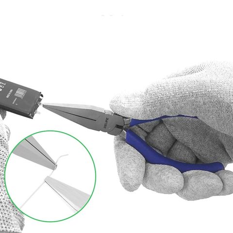 Alicates de punta plana sin dientes Relife (9RL-111) (5 pulgadas) — imagen 3