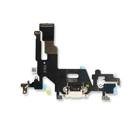 Cable flex con conector de puerto de carga para iPhone 11, blanco — imagen 2