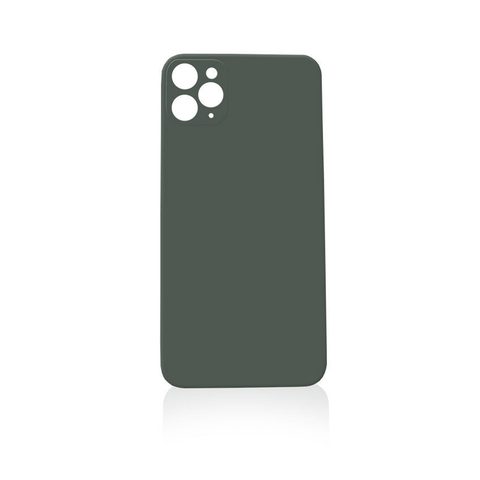 Cristal trasero con adhesivo para iPhone 11 Pro (verde / orificio grande de cámara)