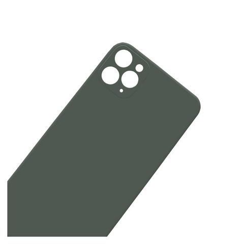 Cristal trasero con adhesivo para iPhone 11 Pro (verde / orificio grande de cámara) — imagen 2