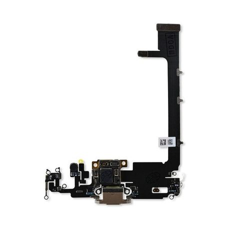 Cable flex con conector de puerto de carga para iPhone 11 Pro Max, dorado — imagen 1
