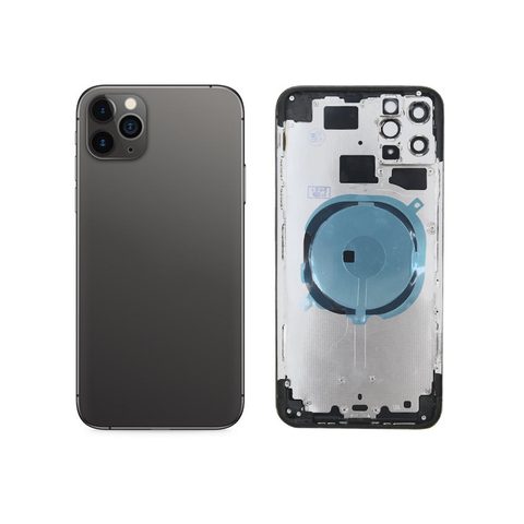 Carcasa trasera para iPhone 11 Pro Max, gris espacial — imagen 1