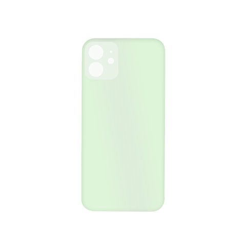 Cristal trasero con adhesivo para iPhone 12, verde (orificio grande de cámara) — imagen 2
