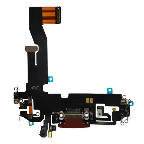 Cable flex con conector de puerto de carga para iPhone 12 / iPhone 12 Pro, rojo — imagen 1