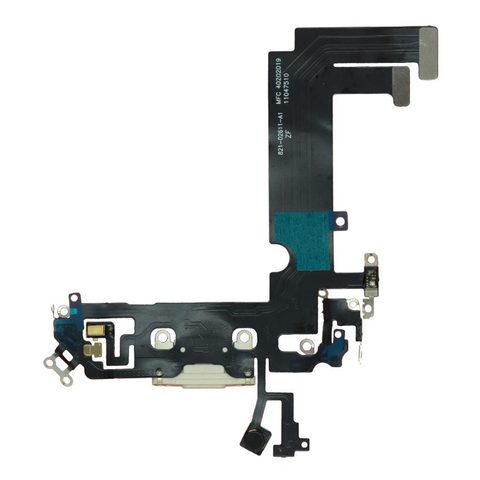 Cable flex con conector de puerto de carga para iPhone 12 Mini, blanco — imagen 2