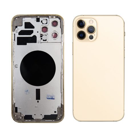Carcasa trasera para iPhone 12 Pro Max, dorado — imagen 1