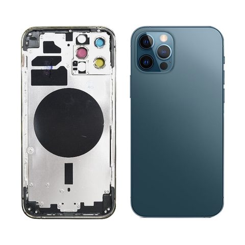 Chasis y carcasa trasera para iPhone 12 Pro, azul Pacífico — imagen 1