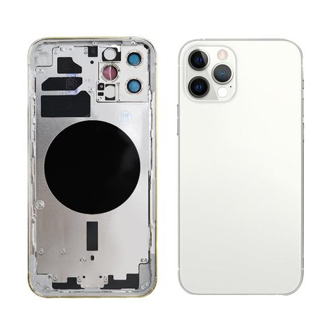 Chasis y carcasa trasera para iPhone 12 Pro, plateado
