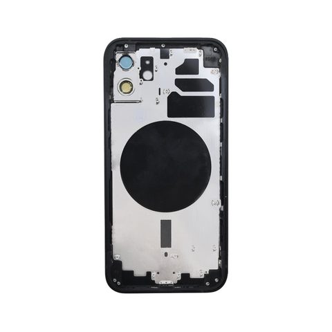 Carcasa trasera para iPhone 12, negro — imagen 2