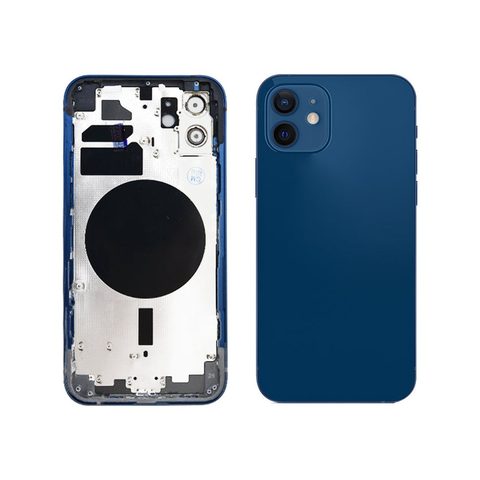 Carcasa trasera para iPhone 12, azul — imagen 1