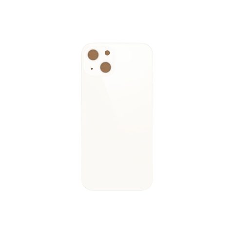 Cristal trasero con adhesivo para iPhone 13, luz estelar (orificio grande de cámara) — imagen 2