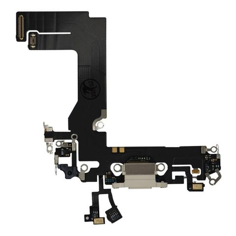 Cable flex con conector de puerto de carga para iPhone 13 Mini, luz estelar — imagen 1