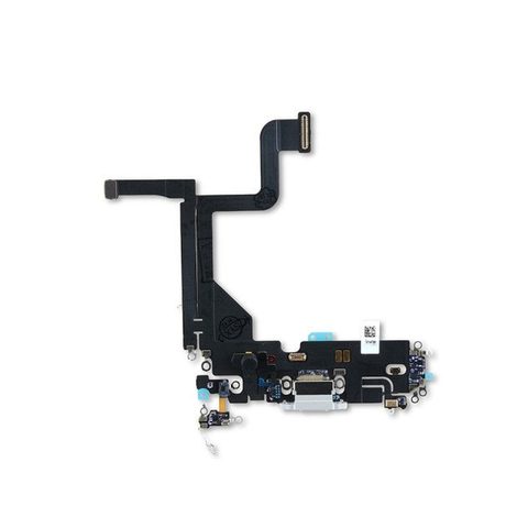 Cable flex con conector de puerto de carga para iPhone 13 Pro, plateado