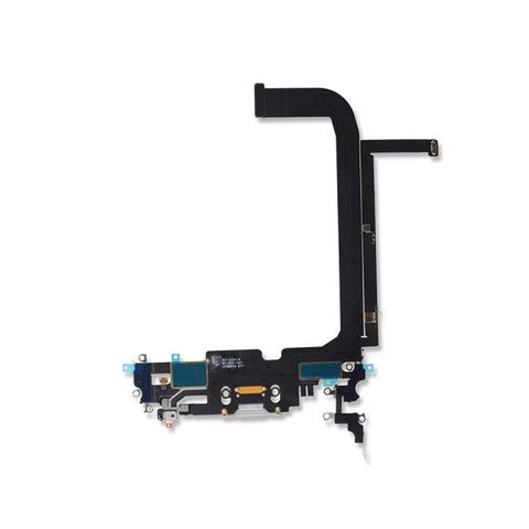 Cable flex con conector de puerto de carga para iPhone 13 Pro Max, plateado — imagen 2
