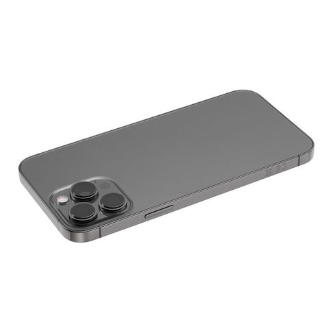 Carcasa trasera con piezas pequeñas preinstaladas para iPhone 13 Pro Max, grafito — imagen 2