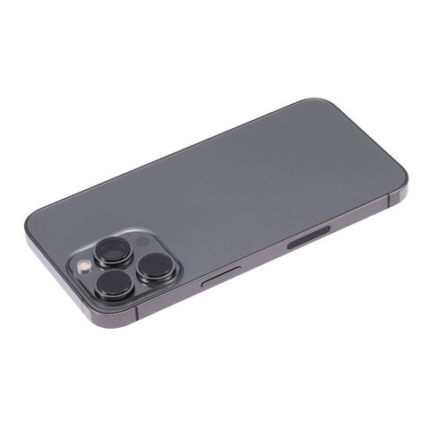 Carcasa trasera con piezas pequeñas preinstaladas para iPhone 13 Pro, grafito — imagen 2