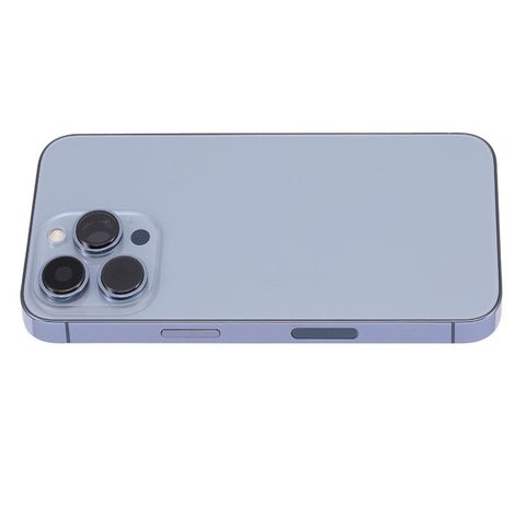 Carcasa trasera con piezas pequeñas preinstaladas para iPhone 13 Pro, azul sierra — imagen 2