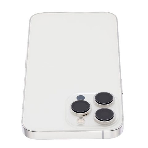 Carcasa trasera con piezas pequeñas preinstaladas para iPhone 13 Pro, plateado — imagen 2