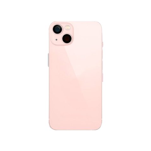 Carcasa trasera con piezas pequeñas preinstaladas para iPhone 13, rosa — imagen 3