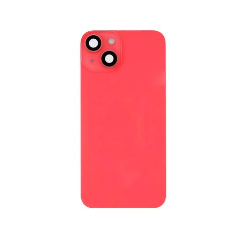 Cristal trasero con imán MagSafe / lente de cámara / bisel de cámara / placa metálica para iPhone 14, rojo — imagen 2