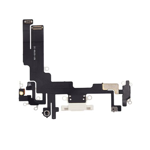 Cable flex con conector de puerto de carga para iPhone 14, luz estelar — imagen 2
