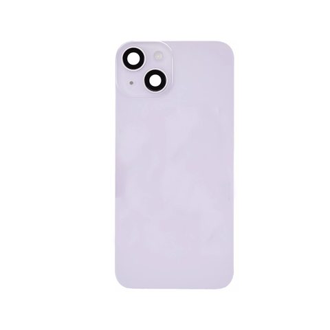Cristal trasero con imán MagSafe / lente de cámara / bisel de cámara / placa metálica para iPhone 14 Plus, morado — imagen 2