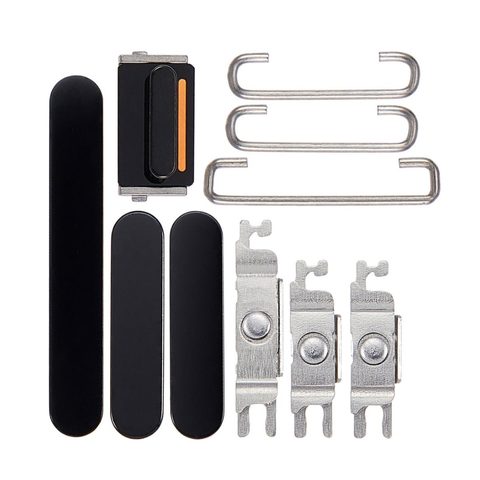 Botones rígidos para iPhone 14 Pro / 14 Pro Max, negro espacial (encendido / volumen / vibración)