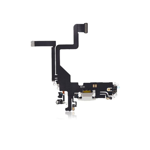 Cable flex con conector de puerto de carga para iPhone 14 Pro, plateado — imagen 1