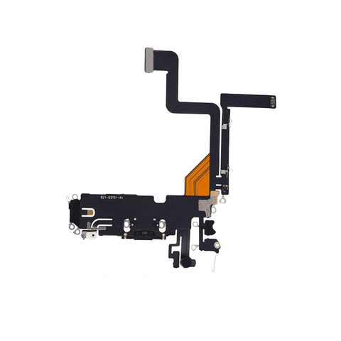 Cable flex con conector de puerto de carga para iPhone 14 Pro, negro espacial — imagen 2