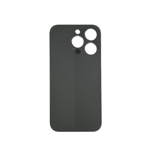 Cristal trasero con adhesivo para iPhone 14 Pro Max, morado oscuro (orificio grande de cámara) — imagen 2