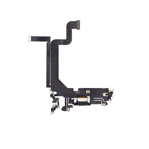 Cable flex con conector de puerto de carga para iPhone 14 Pro Max, morado oscuro — imagen 1