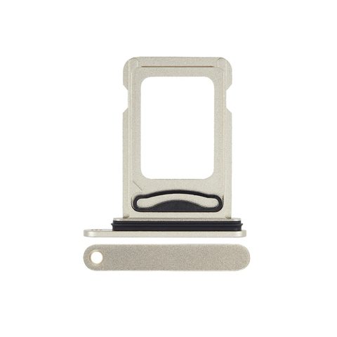 Bandeja SIM doble para iPhone 15 / 15 Plus, amarillo — imagen 1