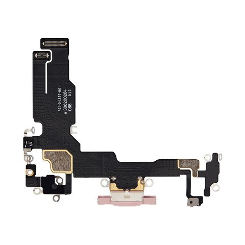Cable flex con conector de puerto de carga para iPhone 15, rosa — imagen 2