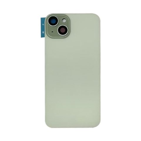 Cristal trasero con imán MagSafe / lente de cámara / bisel de cámara / placa metálica para iPhone 15 Plus, verde — imagen 2