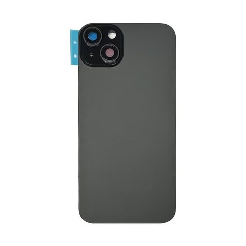 Cristal trasero con imán MagSafe / lente de cámara / bisel de cámara / placa metálica para iPhone 15 Plus, negro — imagen 2
