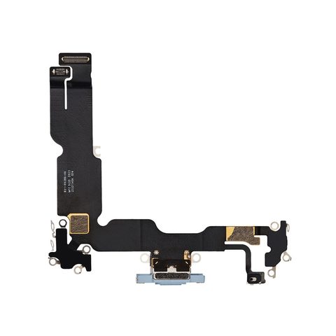 Cable flex con conector de puerto de carga para iPhone 15 Plus, azul — imagen 2