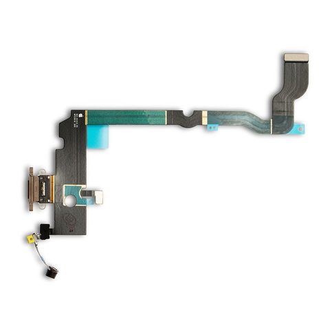 Cable flex con conector de puerto de carga para iPhone XS Max, dorado — imagen 1