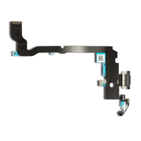 Cable flex con conector de puerto de carga para iPhone XS Max, plateado — imagen 2