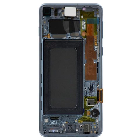 Pantalla OLED con táctil + marco Service Pack para Galaxy S10 (G973), Prism Blue — imagen 3
